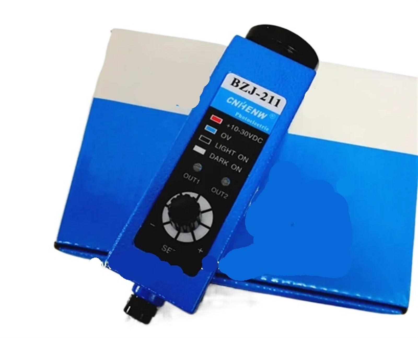 Capteur de code BZJ-211 photoélectrique 10-30 VCC avec source de lumière blanche W