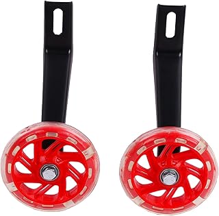 Axdwfd Kids Bike Children's Bike Stabilizers Support Wheels Bike Steel Frame for 12 14 16 18 20 Inch Kids Riding Safety Equipment Bicycle