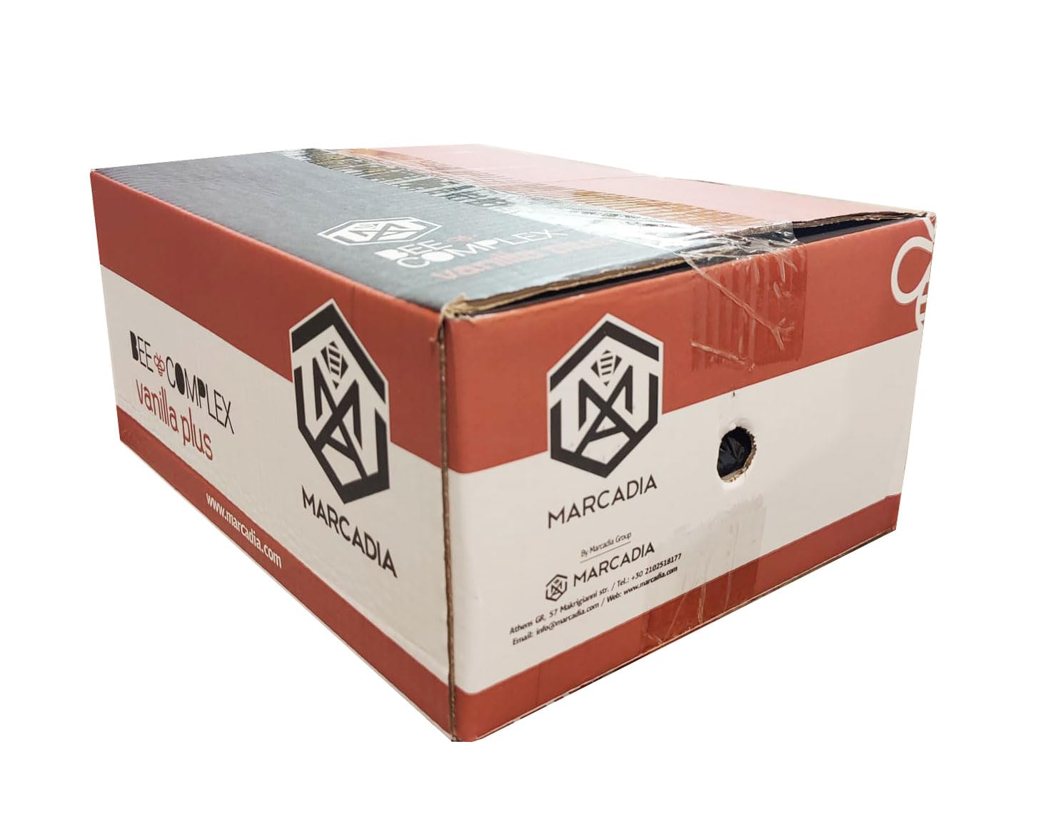 Marcadia Vanilla Plus - Candito per Api - Candito Morbido Bianco zuccherino - 20 kg in Buste da 2 kg - Candito per Apicoltura 1 Scatola - 20 kg