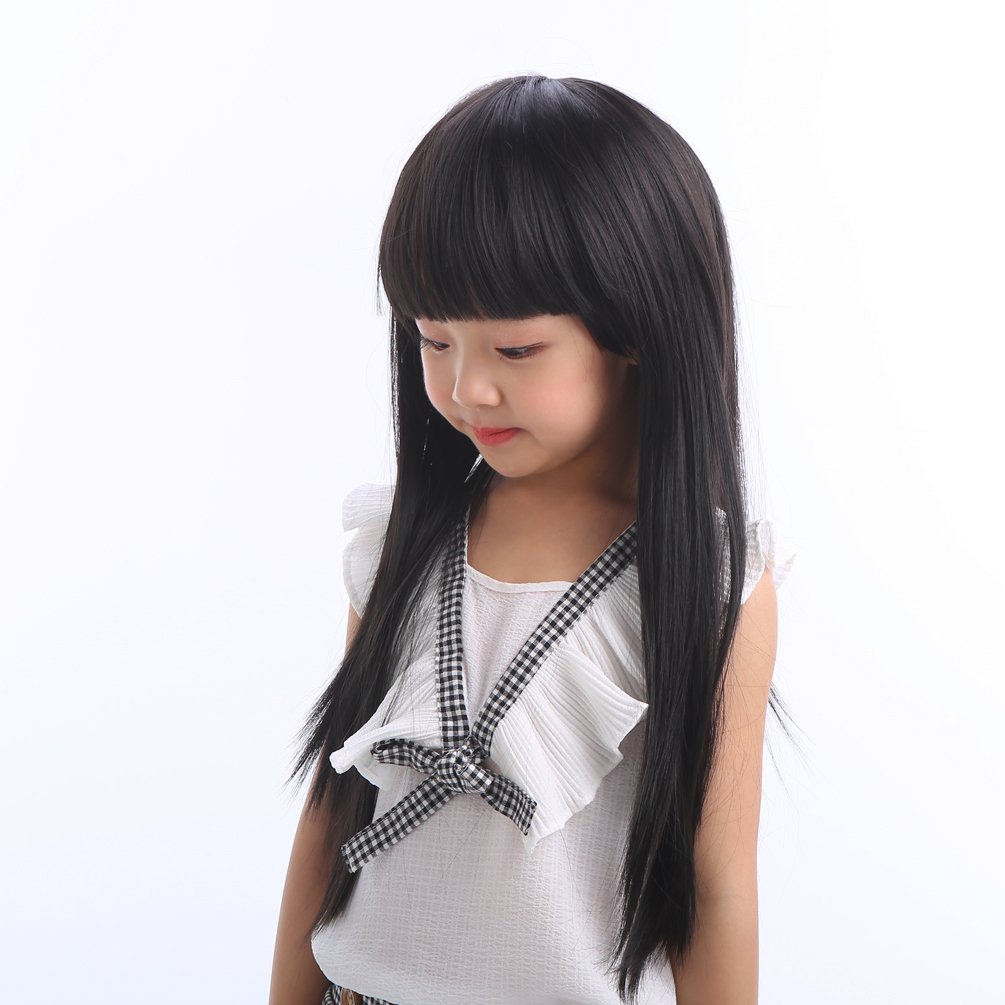Amazon.co.jp: [IOZO] ウィッグ キッズ用 女の子 ロング 子供 フル