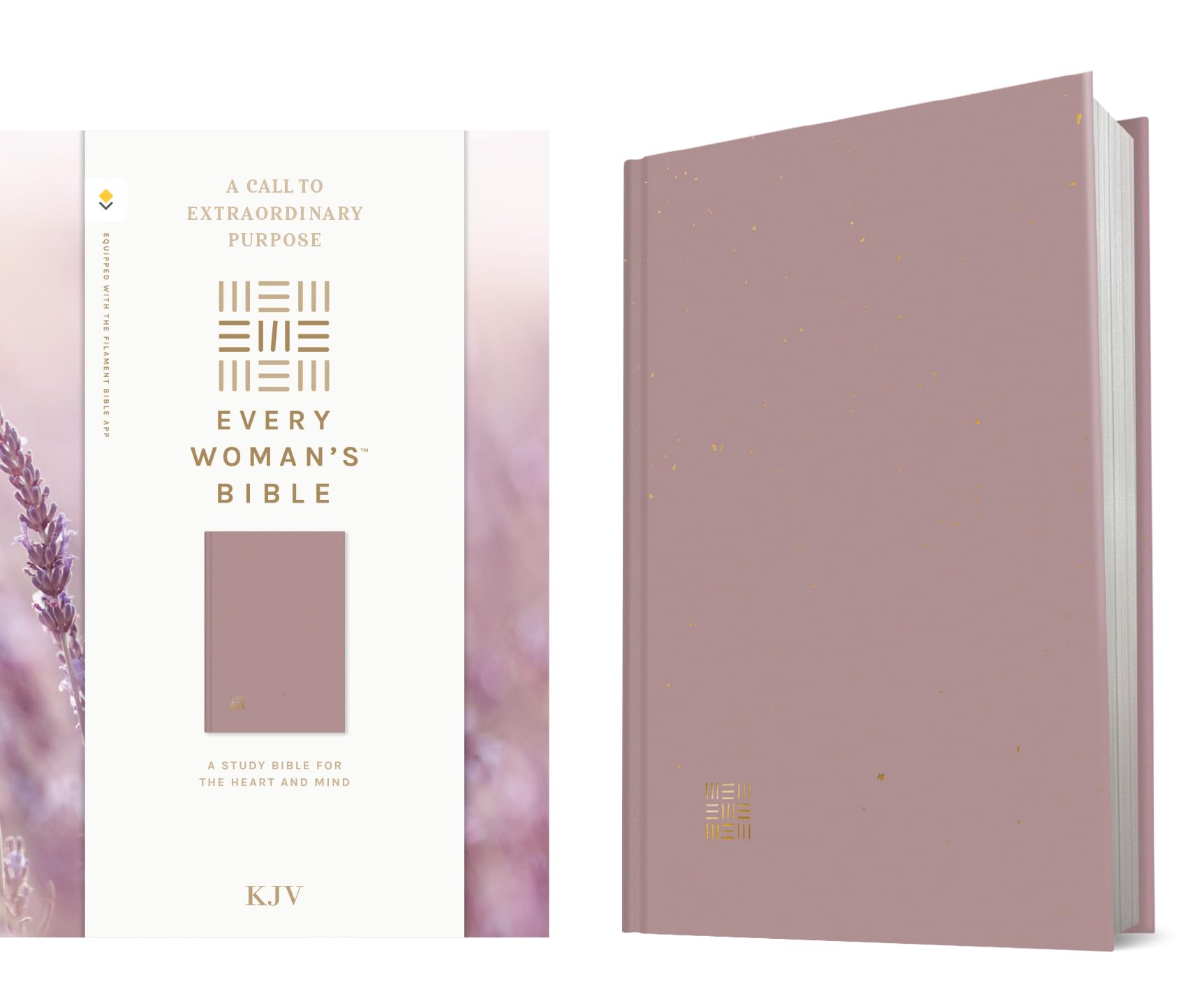 KJV Every Woman's Bible, Filament Enabled (Hardcover, Plum, Red Letter): King James Version, Plum, Filament Enabled, Red Letter