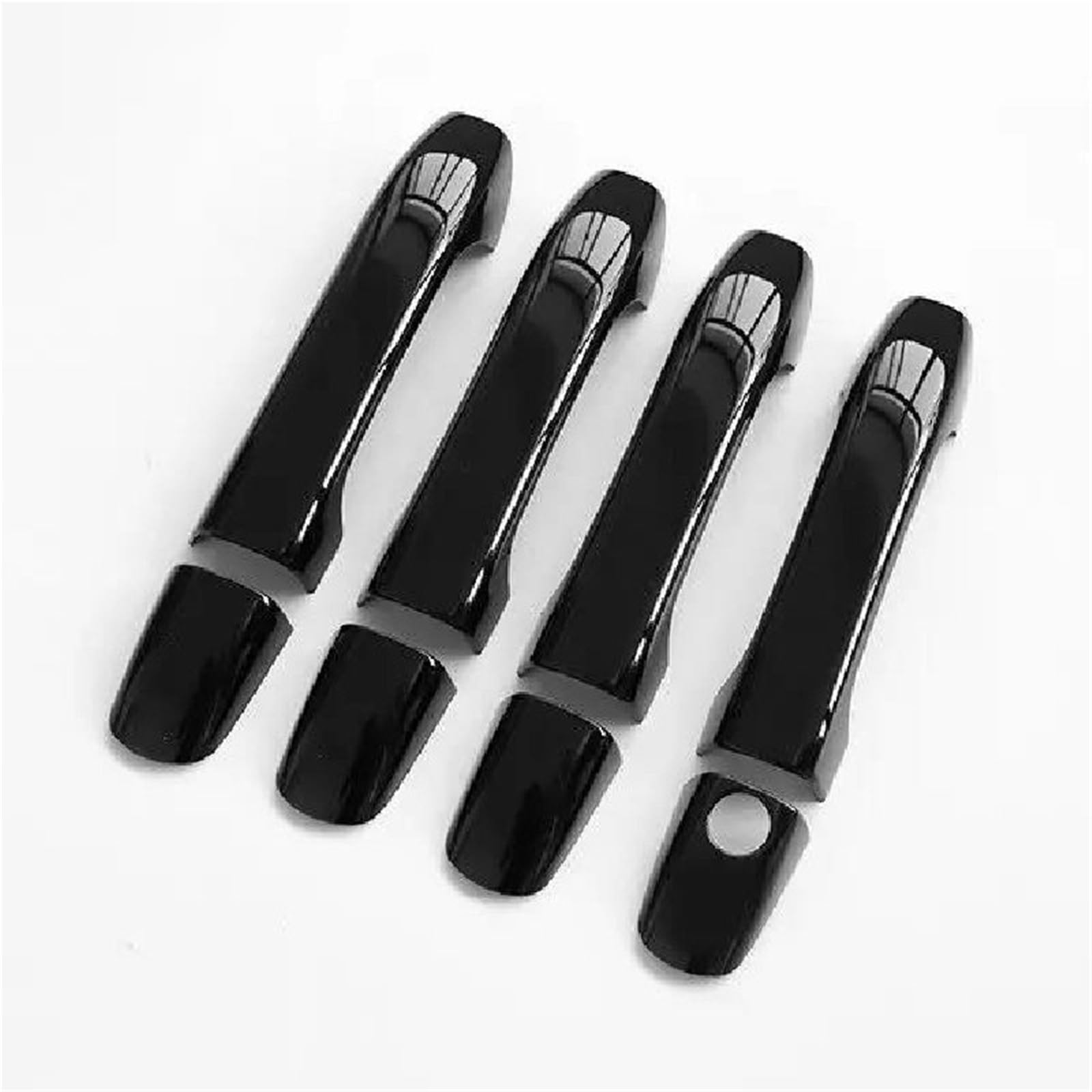 JTWMTY Car Exterior Door Handle Cover Accessories for Benz for Vito W447 for Metris for Valente V-Class 2014-2020(Black)