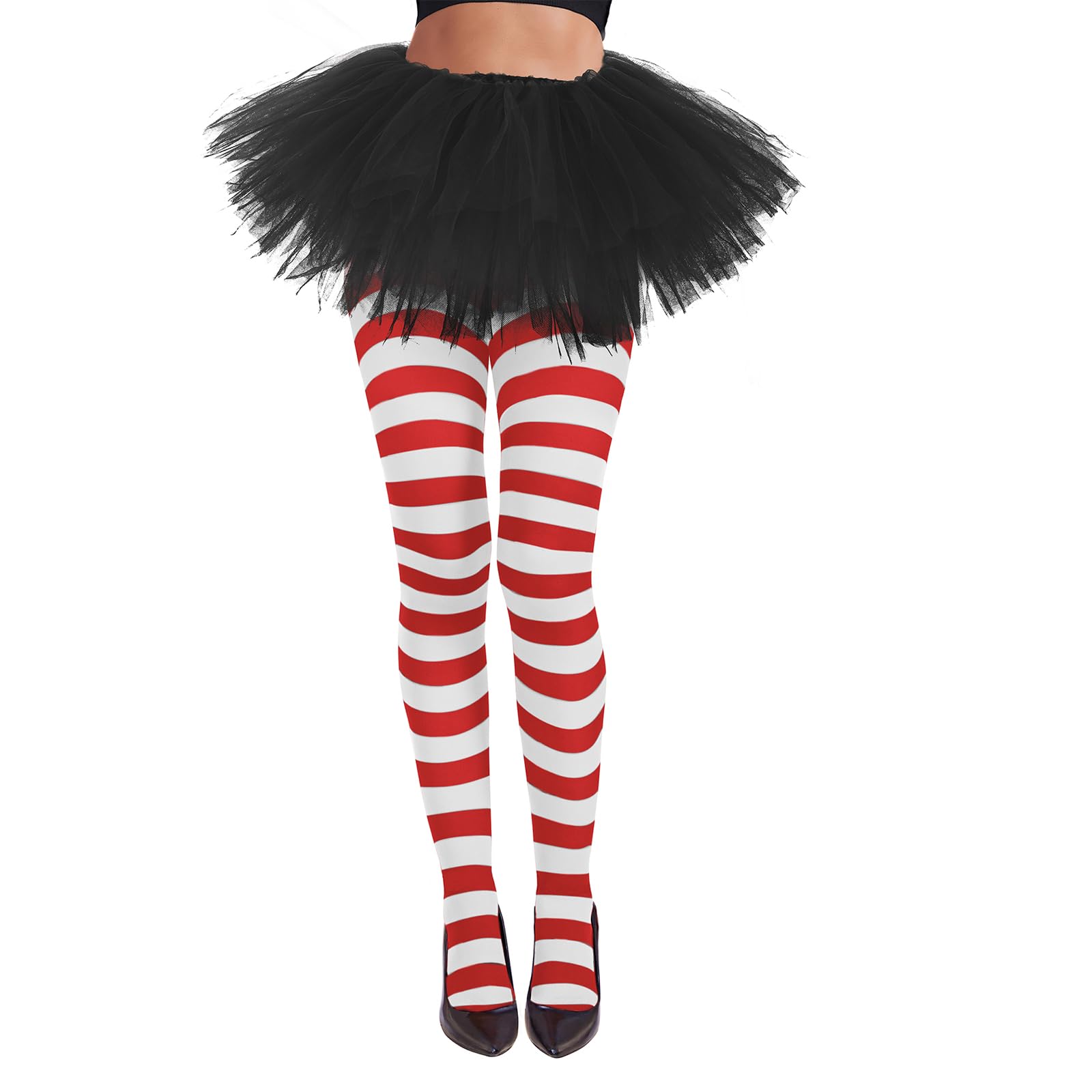 American Trends Striped Tights for Women, Halloween Witch Costume Tights