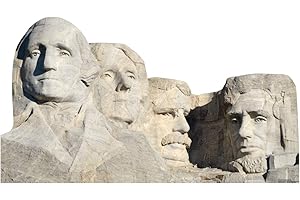 Mount Rushmore Life-Size Cardboard Cutout