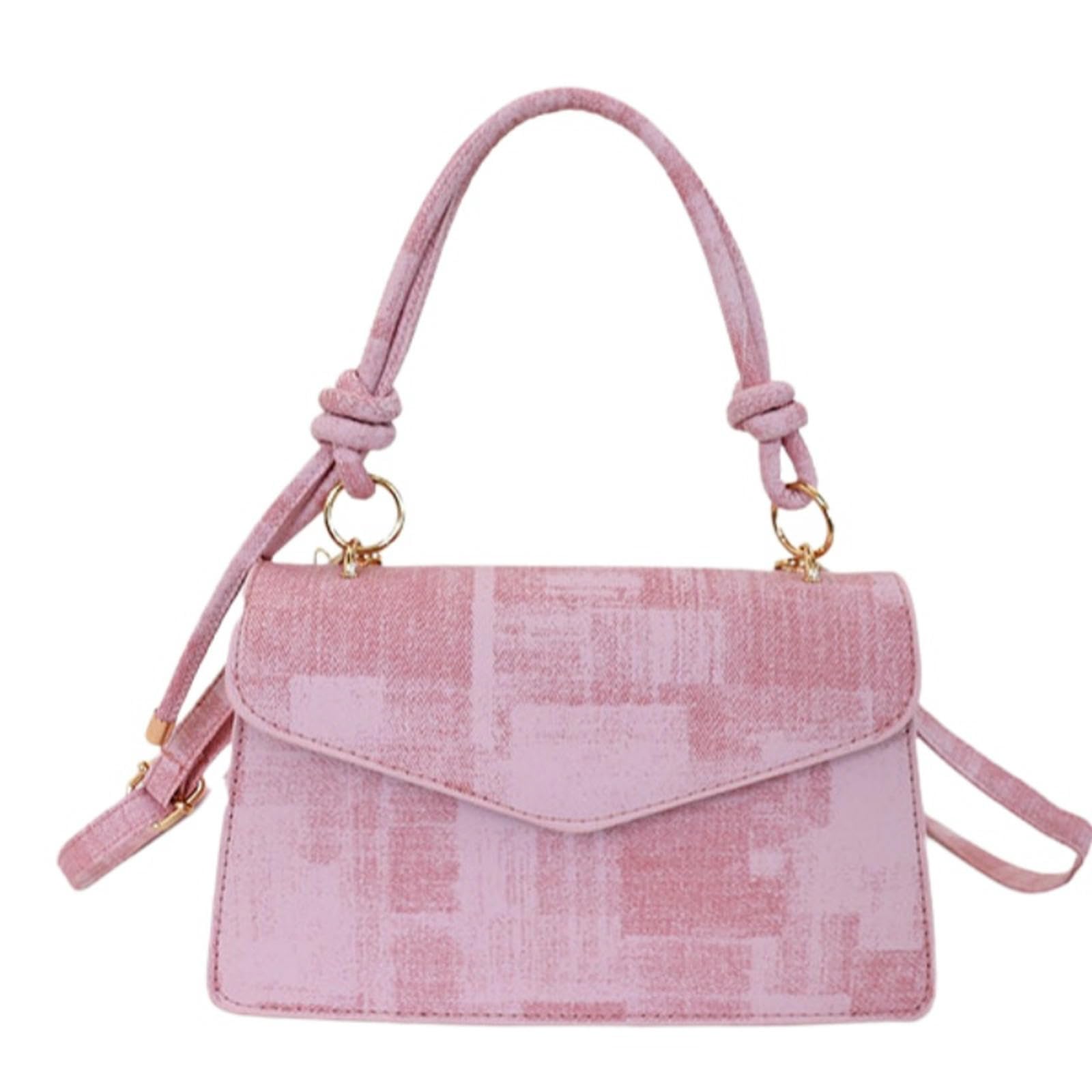 Sac femme à main fini les sacs lourds optez pour ce petit carré rose