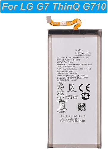 Miniatura 6 de Nueva batería de repuesto BL-T37 compatible con LG V40 ThinQ Stylo 4 Q710 Q710MS Q710CS Q8 2018 EAC63958201 con herramientas