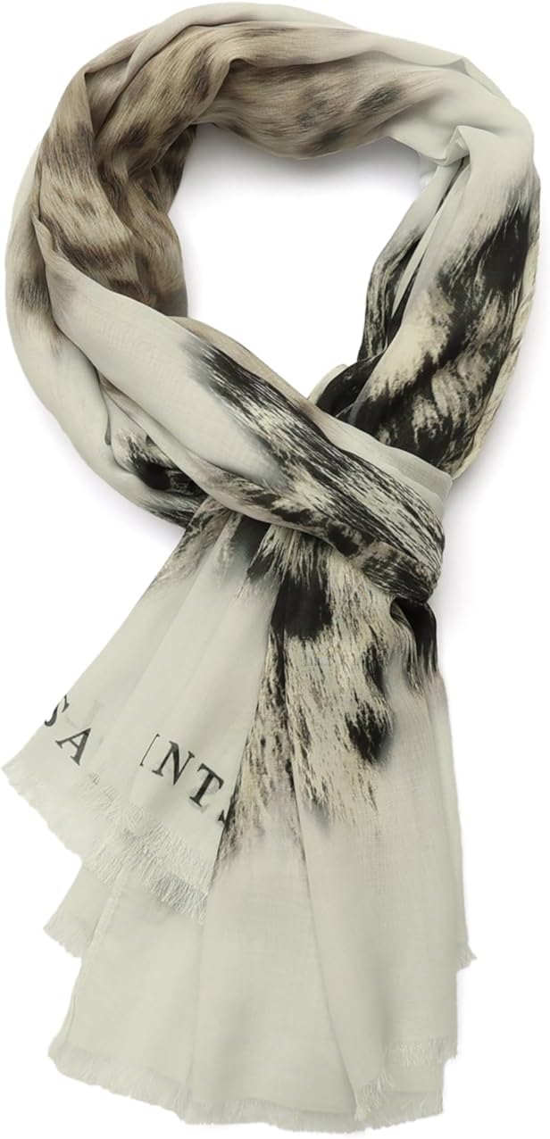 AllSaints Women's Aster Tie Dye Oversized Oblong Scarf, 100% Modal Accessory, Lightweight Fabric - Image 4