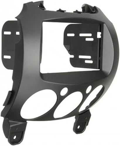 Scosche MA1547B compatible con Mazda2 2011-15 ISO doble DIN DINkit de tablero de bolsillo negro Scosche MA1547B compatible con Mazda2 2011-15 ISO doble DIN DINkit de tablero de bolsillo negro
