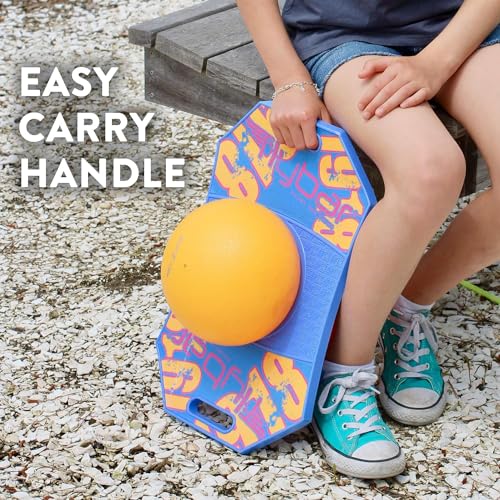 image for Flybar Pogo Trick Ball for Kids, Trick Bounce Board for Boys and Girls