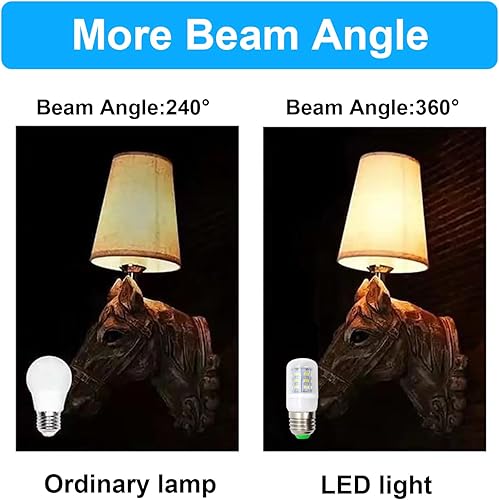 Miniatura 4 de Bombilla LED E26 de 7 W equivalente a 60 W, luz blanca diurna 6500 K, 700 lm, vida útil de 25,000 horas, no regulable, bombilla de ahorro de energía