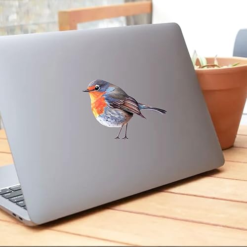 Miniatura 9 de Bird Vinyl Stickers, Robin Sticker, Mirror Stickers, Car Sticker Vinyl Art, Robin Wall Sticker, Nursery Decal, Bird Wall Decal, Christmas Decor,