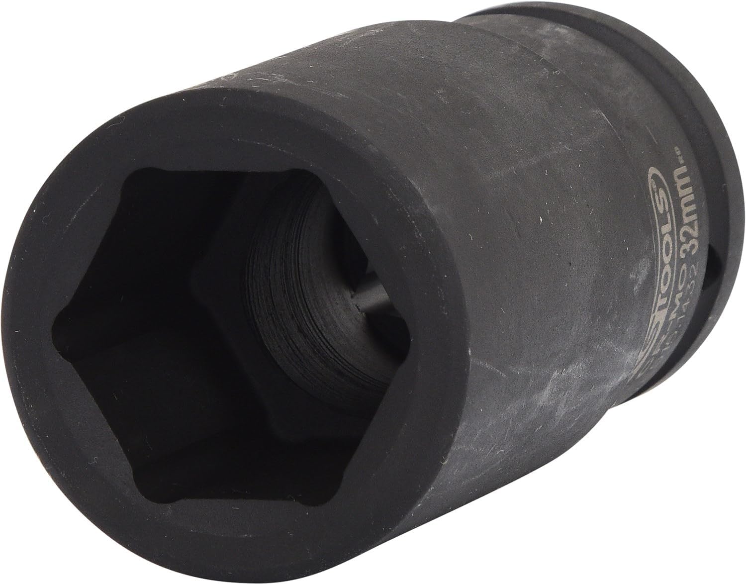 Hexagon impact socket, deep, 3/4", 32mm