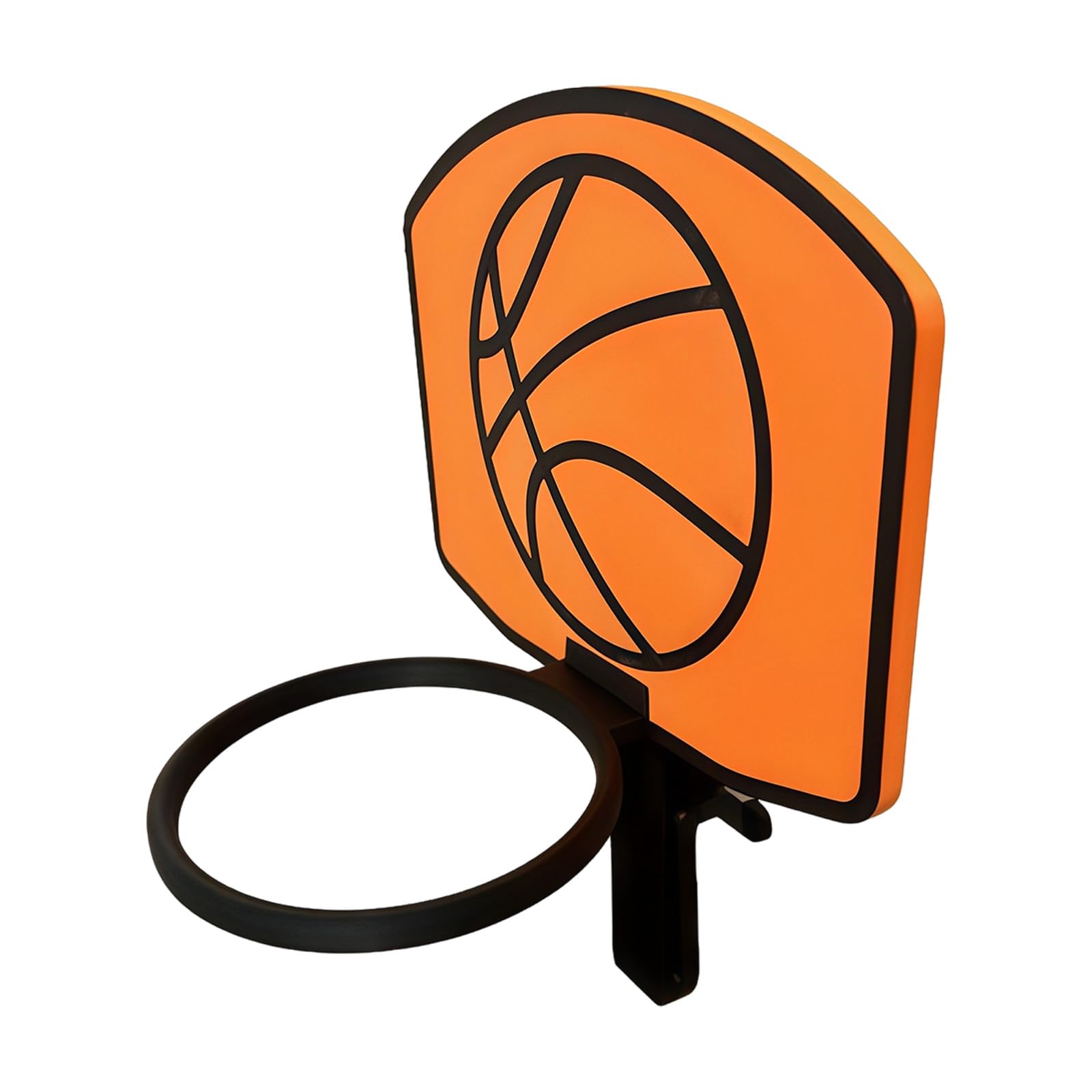HDOYTXXM Portable Stress Relief Basketball Hoop for Wall or Desk Mount Entertainment Home and Indoor Entertainment Toy Desktop Basketball Hoop