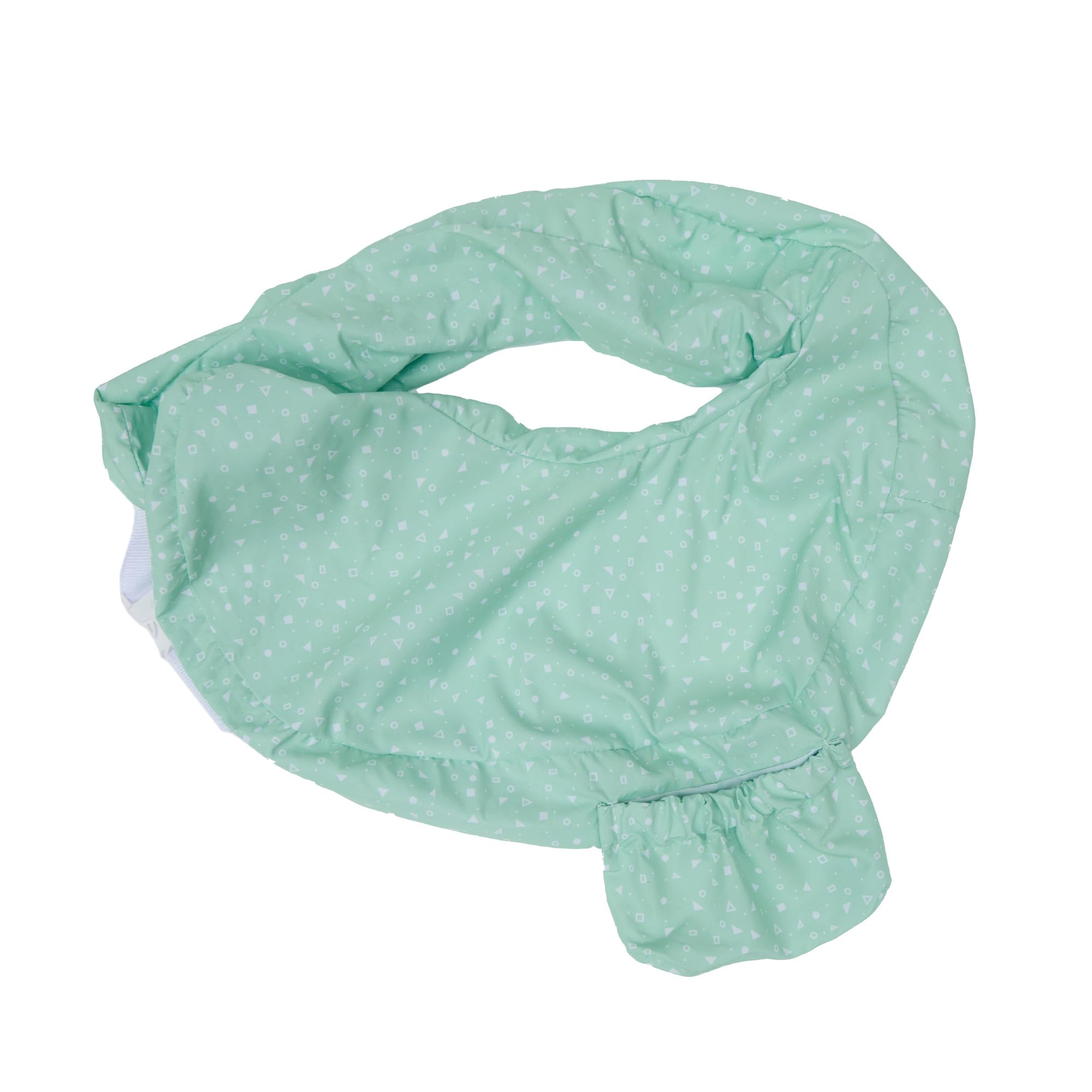 My Brest Friend Original Nursing Pillow Cover - Minty Geo
