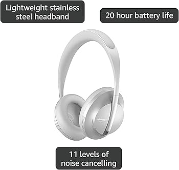 Amazon.com: Bose Headphones 700, Noise Cancelling Bluetooth Over