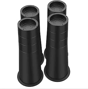 Amazon.com: ANNKUT Bed Risers 14 Inch Heavy Duty, Elevation in Heights ...