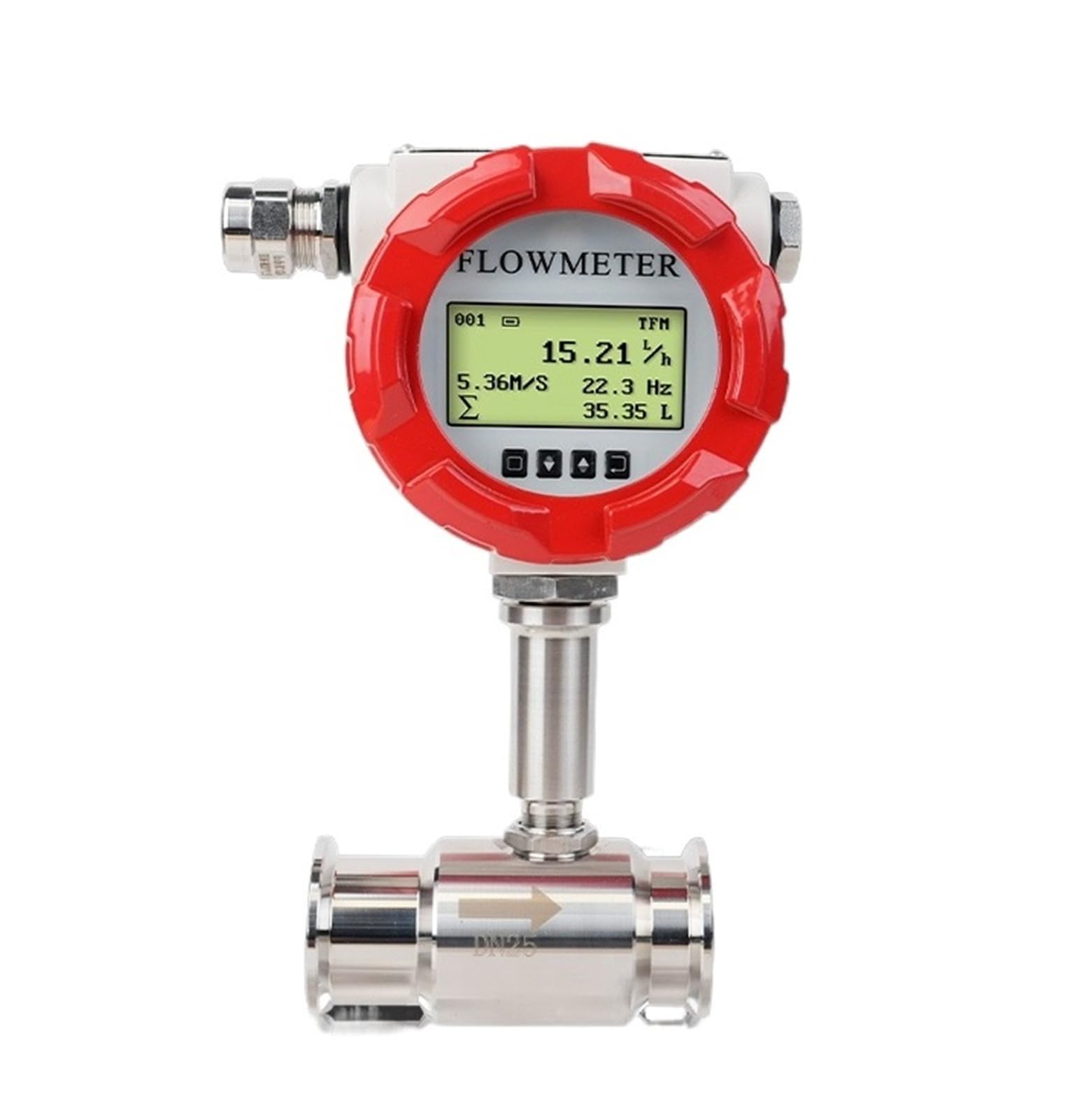 PXQCHAVLN Clamp Type Liquid flowmeter Chuck Connection(DN15)