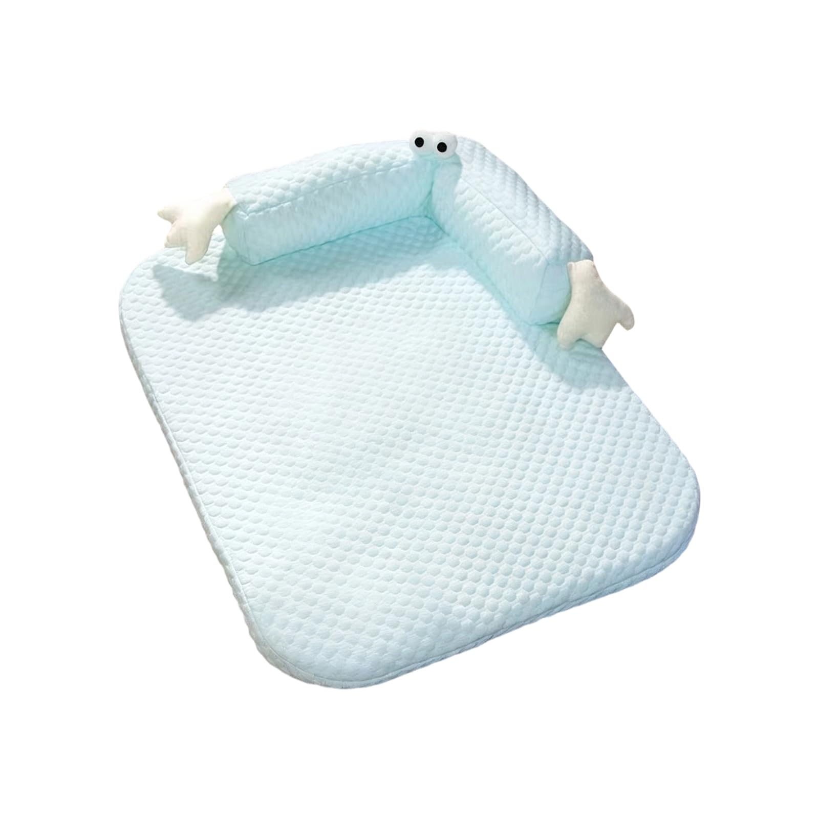 Dog Cooling Matt Pet Cooling Mat, Summer Cooling Dog Mat, Pet Cat Mat, Breathable Ice-Silk Cat Bed With Cooling Sensation And Pillow – Pet Mat