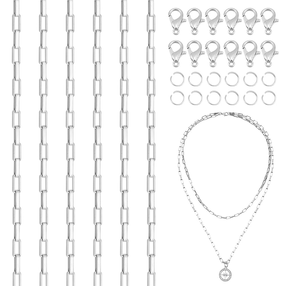 Chaine Pour Bijoux 5m Acier Inoxydable Doré 2,5mm - Soudée, Pour Création DIY Bracelets Et Colliers - 4