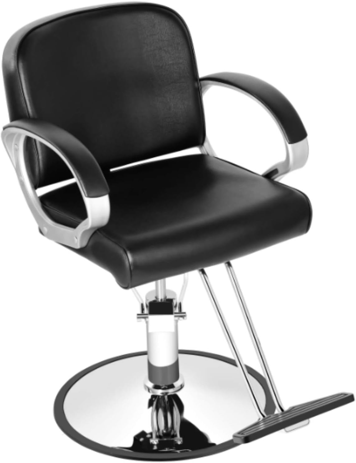 Funnylife Black Heavy Duty Cutting Styling All Purpose Professional Hydraulic Salon Chair for Hair Stylist Tattoo Chair : Beauty & Personal Care