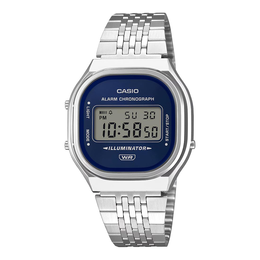 casio Vintage A140WE-2ADF Digital Blue Watch Unisex (D434)-picture-18