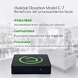 Hubitat Elevation Home Automation Hub - Compatible con Alexa, Google Home, Zigbee, Z-Wave, Lutron