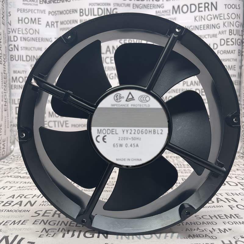 Ventilateur de refroidissement 220V à fort débit d'air 65W modèle 22060