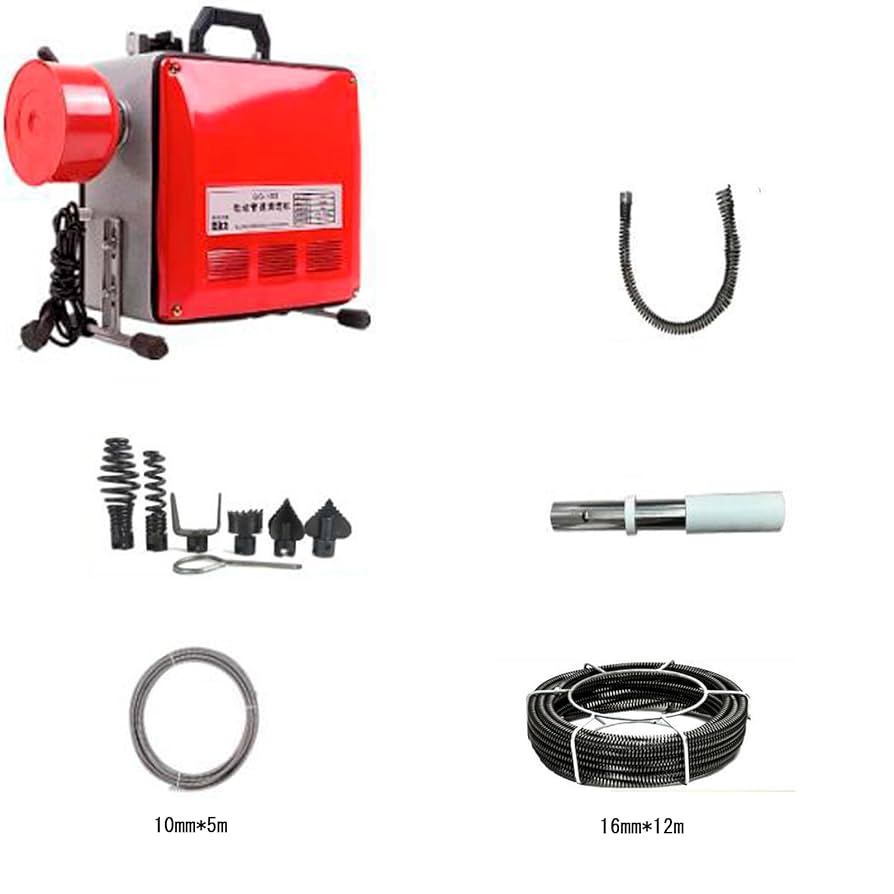 ＵＥＫＩ排水管掃除機 Amazon｜パイプクリーナー 電動排水管詰まり解消ツール5m 12m