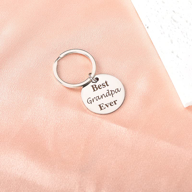 Miniatura 5 de El mejor regalo para papá mamá alguna vez Kechain para cumpleaños, regalo de Navidad para el mejor abuelo o abuela, Abuelo