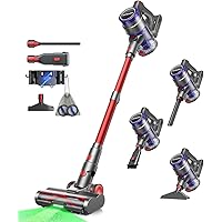 VACTechPro 48000Pa/550W/70Min Aspirapolvere Senza Fili, 1.6L Scopa Elettrica Senza