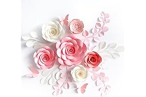 FonderMols 3D Paper Flower Templates Making Set