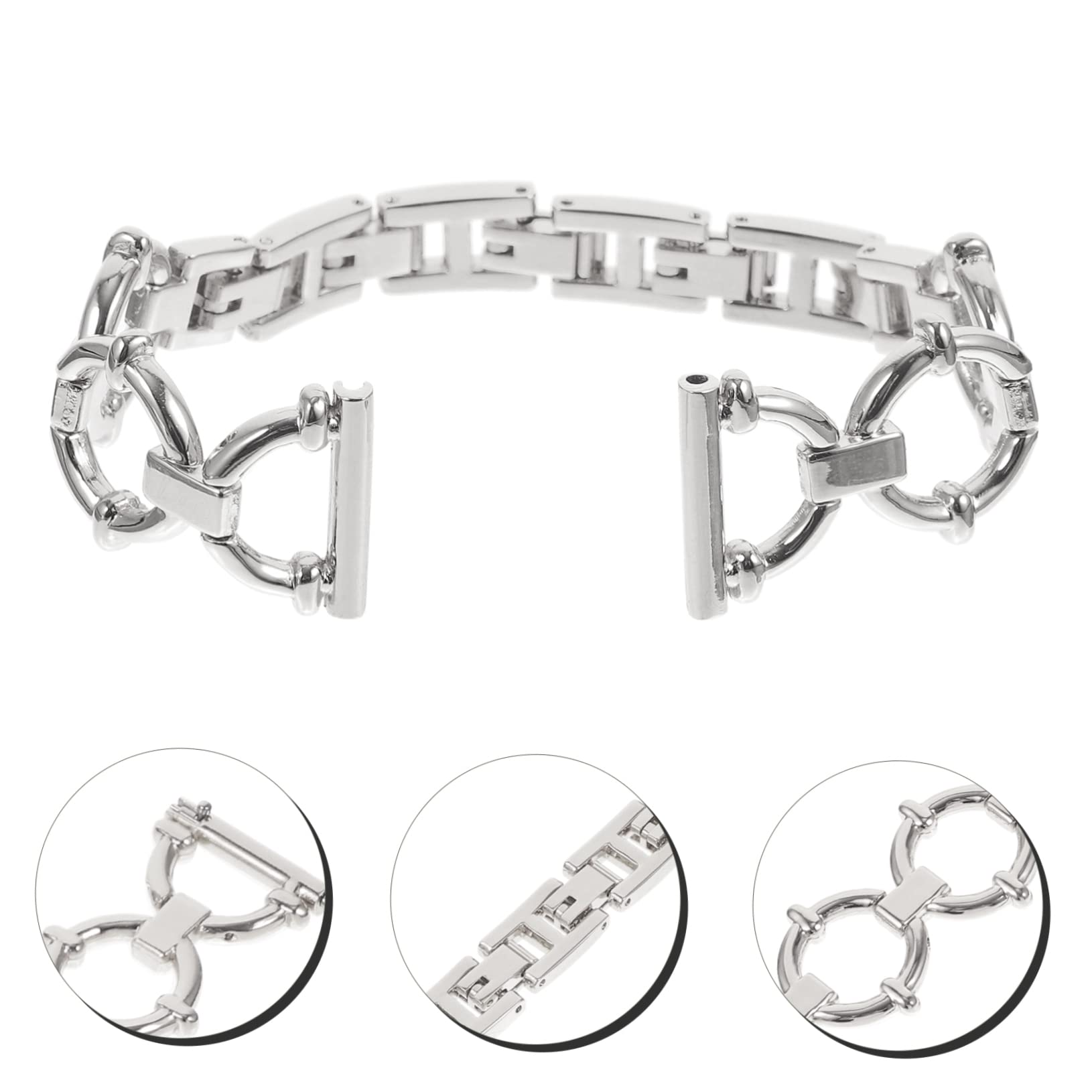 UPKOCH 2 Sätze Watch4-Armband for women presents for women Uhrenarmband Kettenarmbänder Bands tragbares Uhrenarmband charmantes ersetzen Anschauen Lieferungen Gurt
