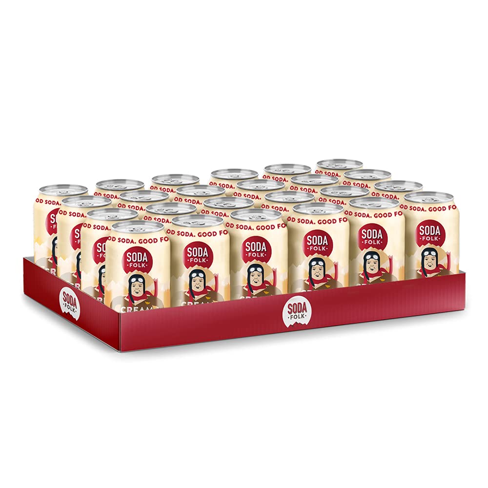 Buy Soda Folk Cream Soda, American Style Fizzy Drinks, Vanilla