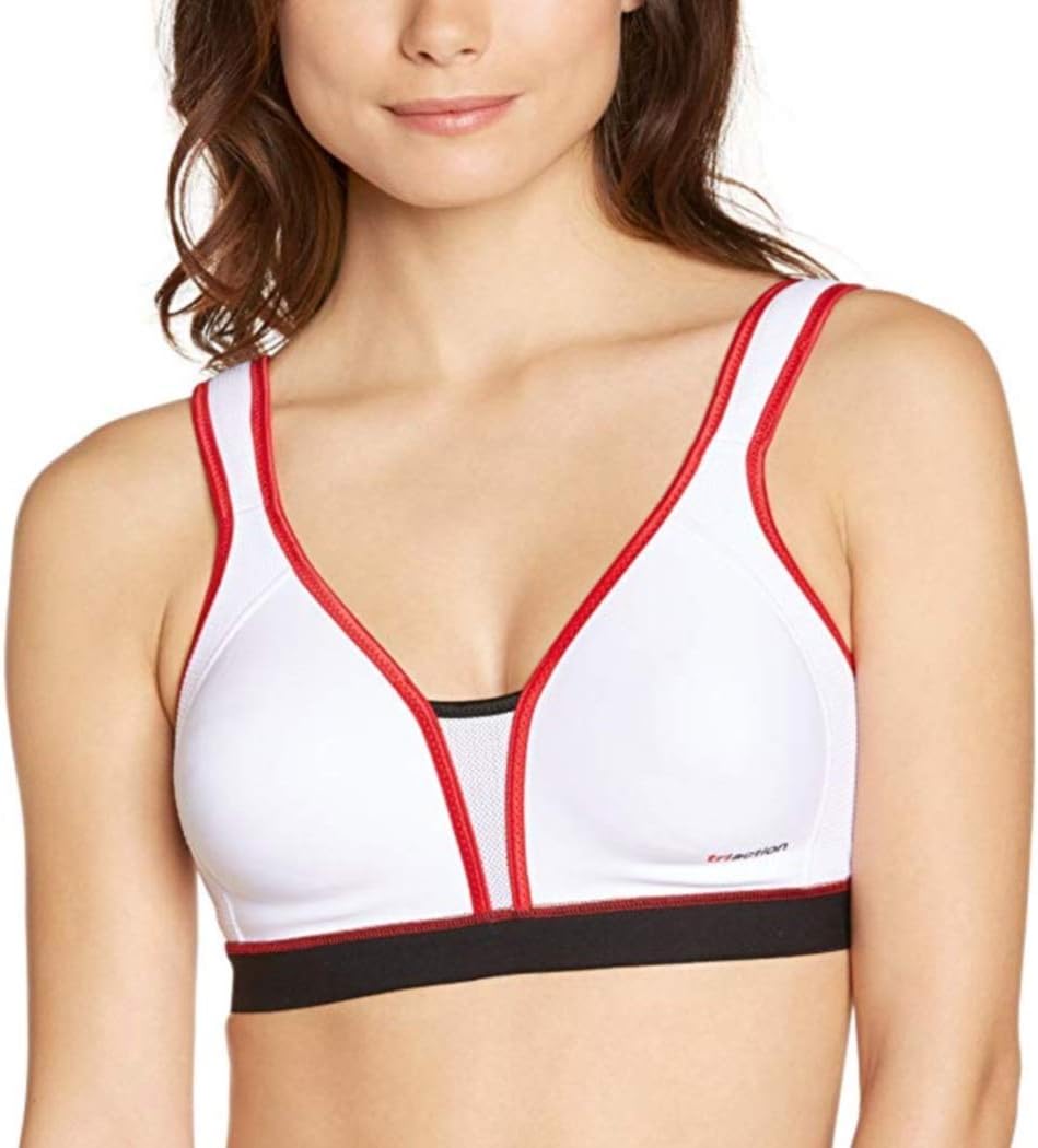 Triumph - Extreme - Soutien-gorge de sport - Femme - Blanc - FR: 90F (Taille fabricant: 90F)