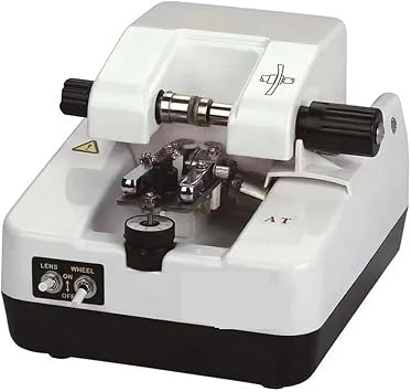 Lens Edging Machine, Manual Hand Lens Edger Optical Shop Instrument Devices Cutting Machine