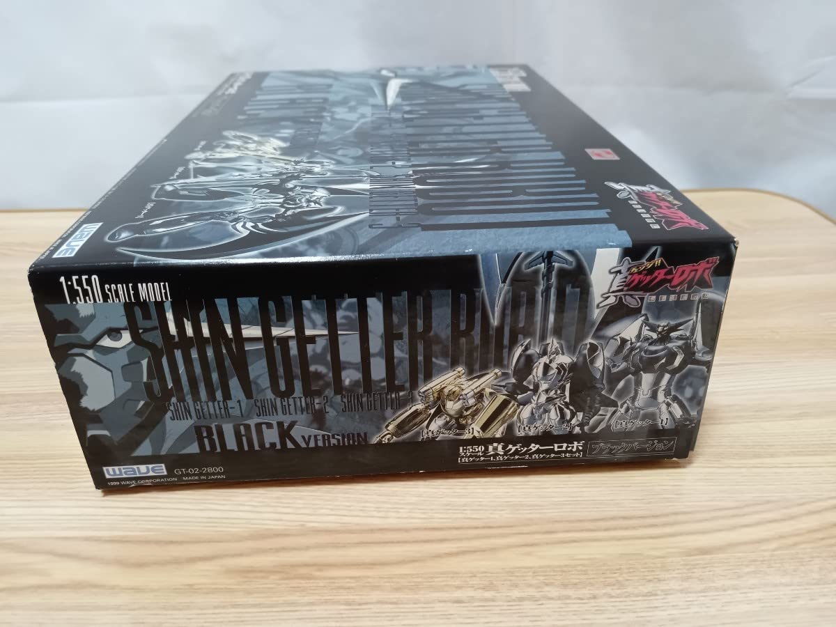 #真ゲッターロボ。(1：550)。ブラックバージョン。ゲッターロボ。１。２。３体 Amazon | 真ゲッターロボ プラモデル 1/550 ブラックバージョン SHIN