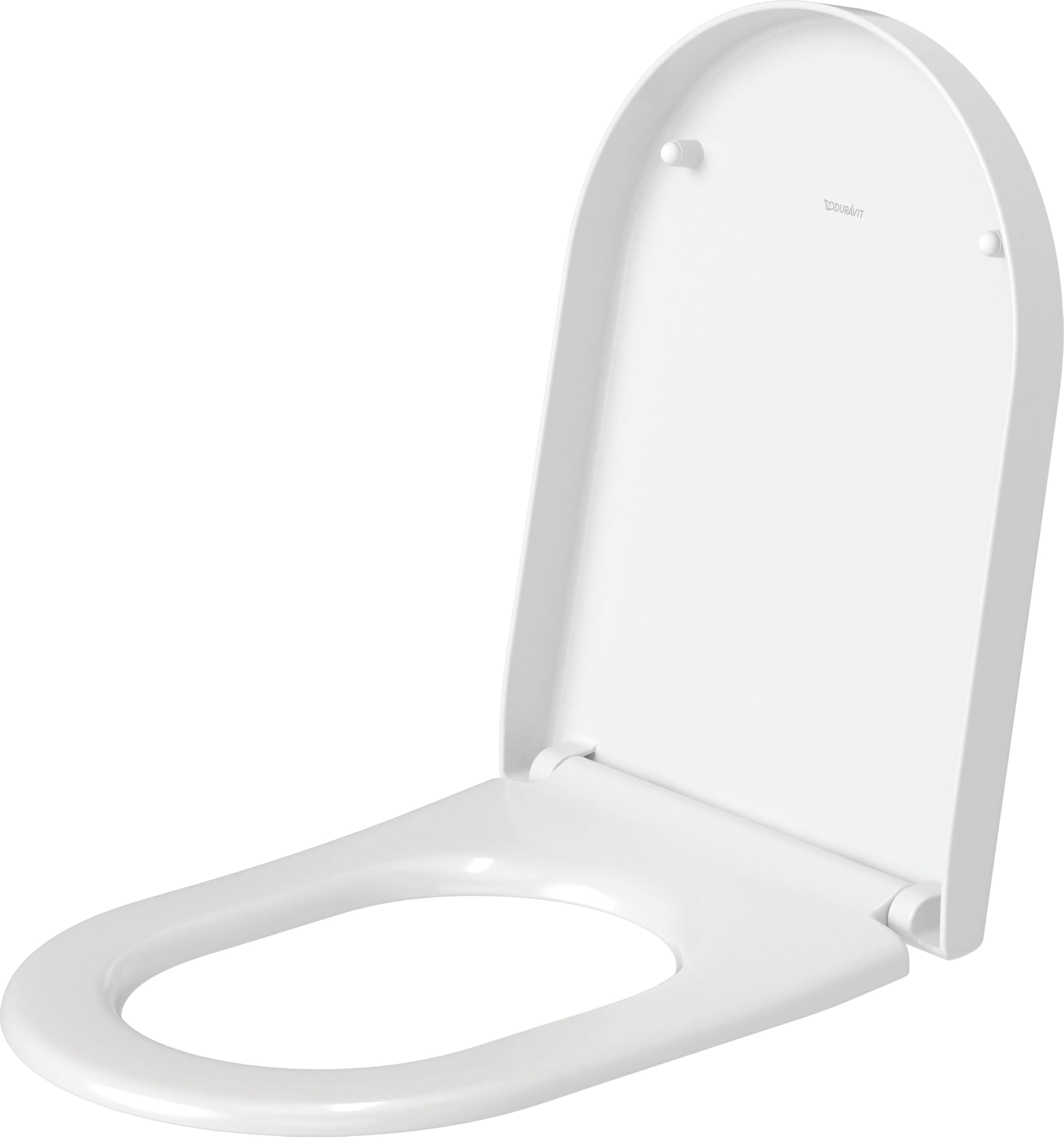 Starck 3 Toilet Seat and Cover, 0063320000,White Alpin,Small