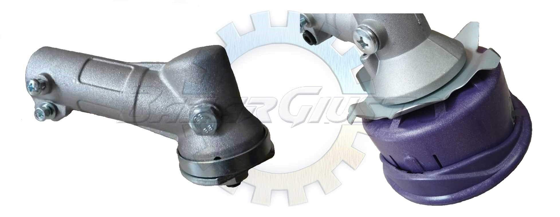 COPPIA CONICA DECESPUGLIATORE CON INSERTO + TESTINA BATTI E VAI + DISCO NINJA
