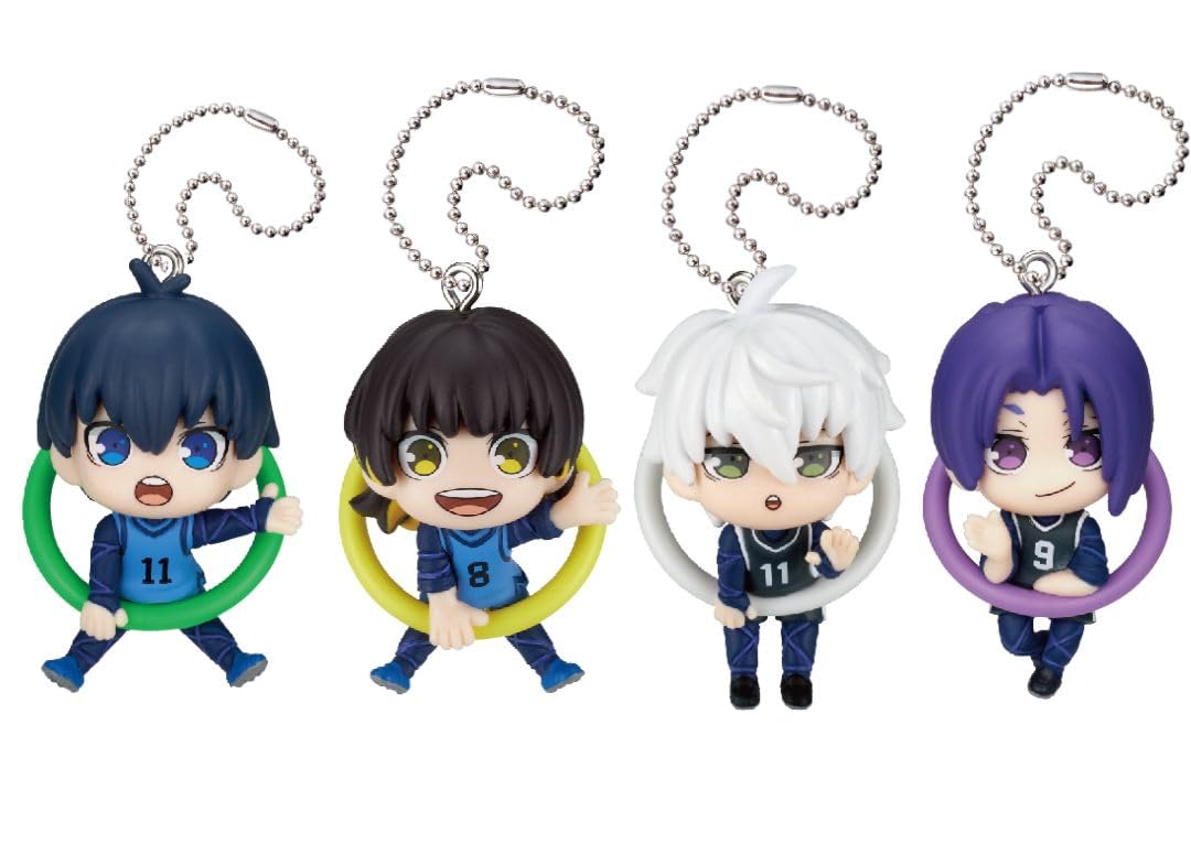 Amazon | こんにち輪フィギュアマスコットブルーロック 全4種