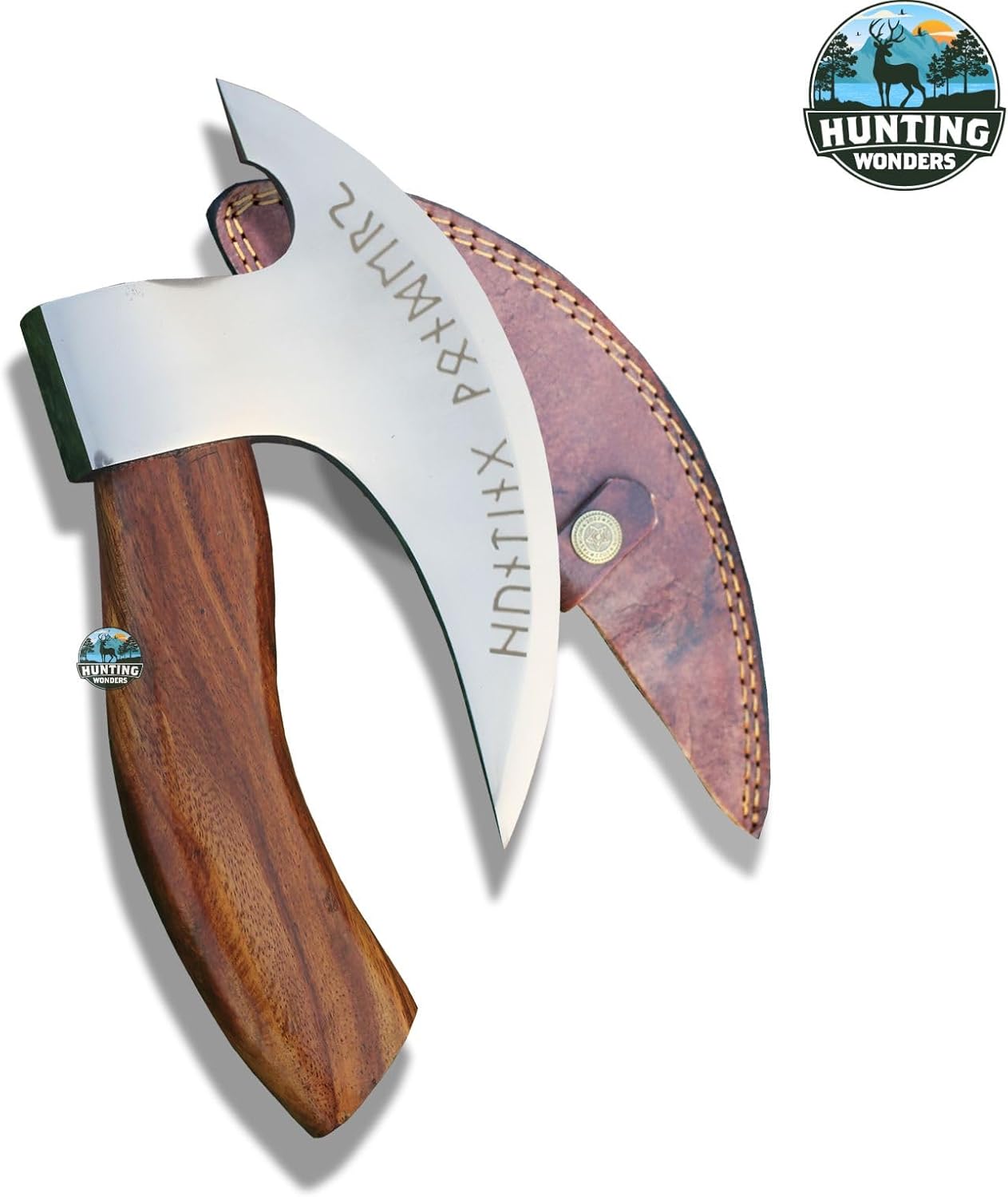 Viking Pizza Cutter Axe, Viking Methodology Pizza Axe, Professional Sharp Pizza Slicer, Viking Bearded Pizza Cutter, Viking Camping Hatchet