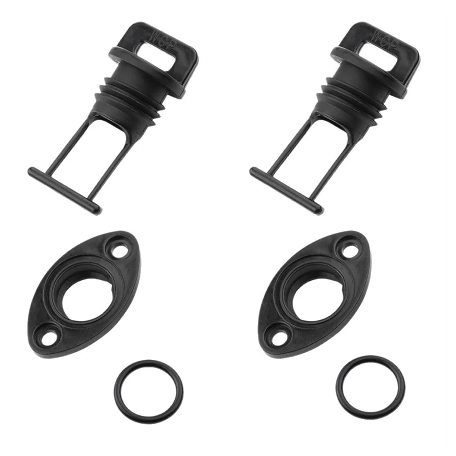 CUNZJIA Fuels Tanks Drain Plug with O Rings and Base Tanks Repair Drain Base Replace 292000187 Efficient Drainage Design