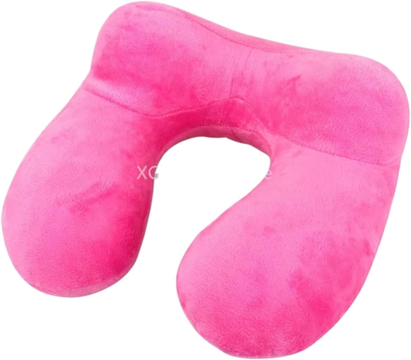 1 Set U-Shape Neck Pillow with Eye Mask Earbuds Travel Pillow Airplane Inflatable Travel Accessories Comfortable Pillow(Green)