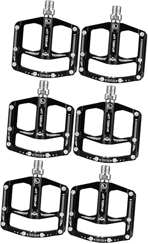 YARNOW 3 Pairs Racing Bike Pedals for Practical Pedal Metal Bike Pedals Bicycle Pedals MTB Pedals Mountain Bike Pedals Kids Race Car Platform Pedal