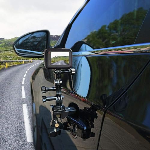 Miniatura 6 de Adaptador de montaje de rótula de rotación de 360 grados de aleación de aluminio, accesorios de extensión de pivote de montaje de brazo giratorio