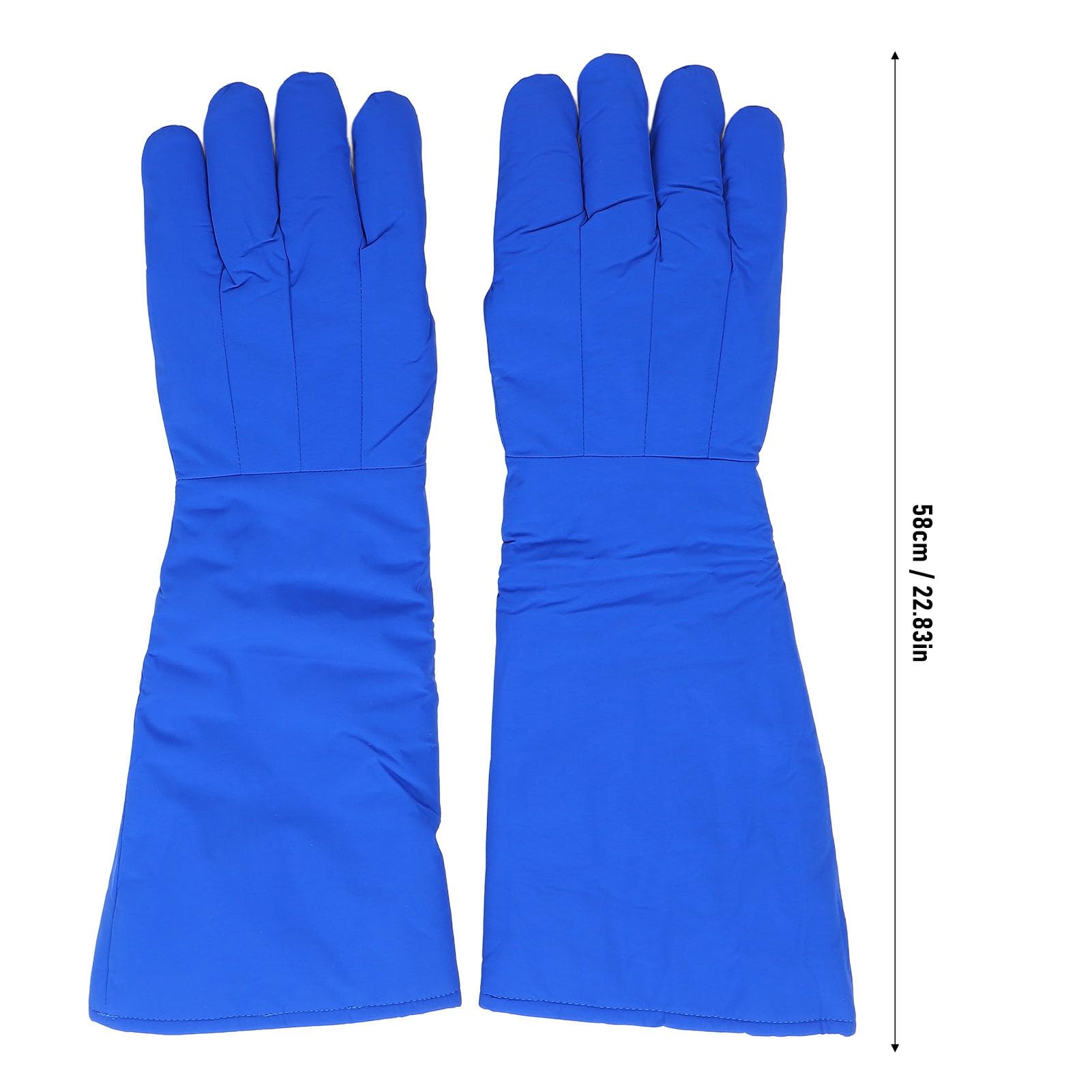 Fabater Cryogéniques, de Travail 4 Couches Résistants à la Température de -260 ℃ à +148 ℃, Antigel, de Protection à L'azote Liquide LN2 Basse Température, 58 Cm