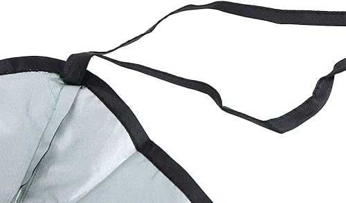 Miniatura 5 de Funda de cojín para columpio para exteriores, reemplazo de 3 plazas, para patio, jardín, silla columpio (verde)