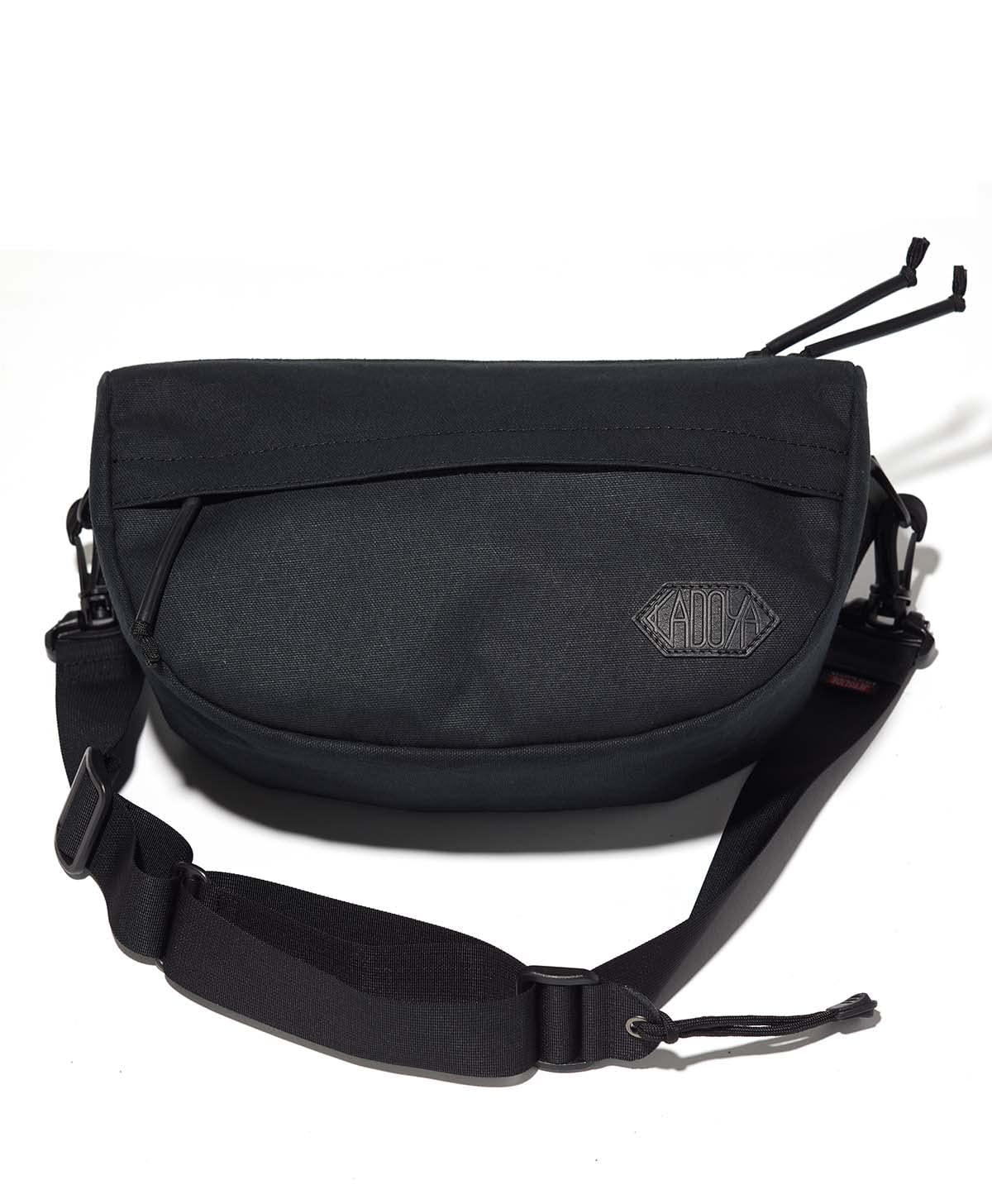 Kadoya 9229-0 Rides SHOULDER BAG Motorcycle Shoulder Bag, Black 
