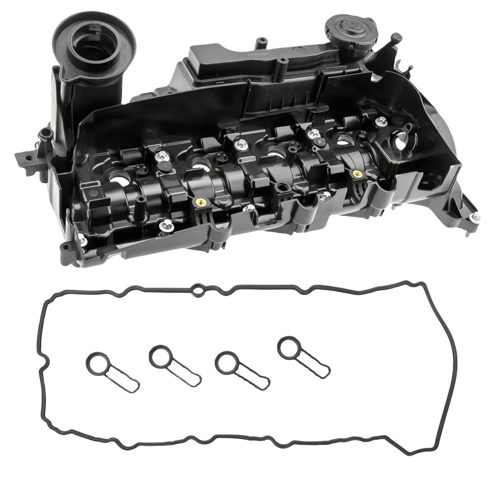 ZSQWRFRG Engine Valve Cover Cylinder Head Valve Cover For BMW For Mini R55 R56 R57 R60 R58 R59 R61 N47N Engine 2005-2016 11128589943 Accessories Engine Cylinder Valve Cover