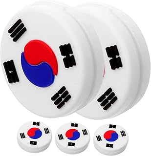 BESPORTBLE 5pcs Tennis Racket Dampeners Silicone Shock Absorbers for Reduced Cute Decorative Accessories for Tennis Easy to Apply Design for Enhanced Stability