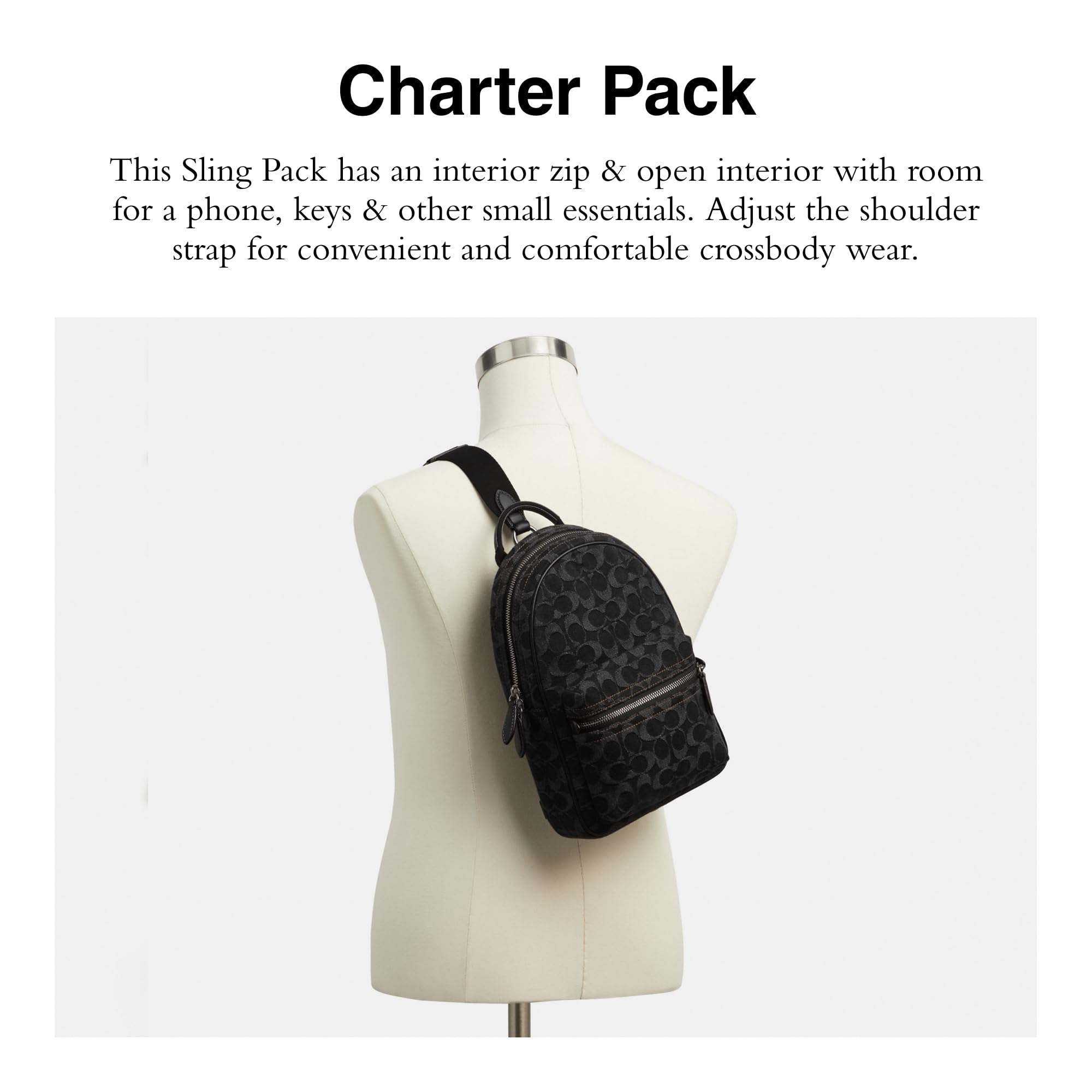Coach Paquete Charter para hombre